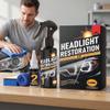 Jeekfrose Qifor Headlight Restoration Kit, Car Headlight Cleaner & Care Agent, Daily Refurbishment, Dirt Removal, Surface Protection & Clear Coating for Automotive Headlight Lens view 3