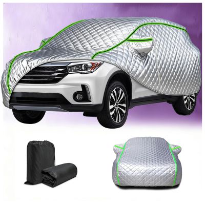 Hail Protector Car Cover for Toyota Prius (2016-2022),Anti-Hail Car Cover Heavy Duty 5 Layers Thicken Covers Full Exterior Rain Snow Proof Outdoor(Sliver) ag6j