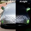 Hail Car Cover for Chevrolet Traverse (2009-2025),Anti-Hail Half Car Covers with Cotton Lining, Outdoor Waterproof,All-Weather,Thickened Hail Blanket,Scratchproof l0406 view 4
