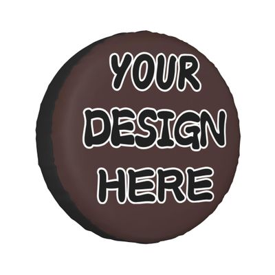 Bulk Custom Spare Tire Cover with Text/Logo/Image Funny Custom Spare Tire Cover Bulk Fit for Trailer Rv SUV Camper