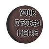 Bulk Custom Spare Tire Cover with Text/Logo/Image Funny Custom Spare Tire Cover Bulk Fit for Trailer Rv SUV Camper view 1