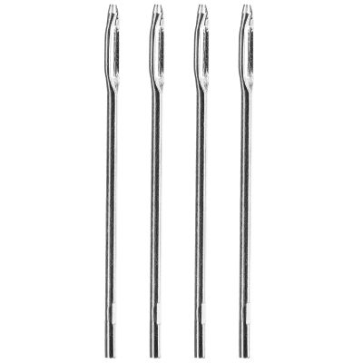 HONMEET 4pcs Automotive Tire Repair Tools Tire Plug Kit Split Eye Needles for Car and Bike Wheel Patch Accessories