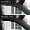 WeatherTech Custom Fit Side Window Deflectors for Chevrolet Blazer (80944IMB), Matte Black view 2