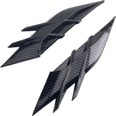 H-Quenby 2Pcs Headlight Eyebrow Trims for Mazda CX-5 2017-2025, Front Eye Lid Covers Sleek Exterior Decoration Stickers
