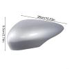 Noteflora Silver Wing Mirror Cover Cap ABS For Ford Fiesta MK7 2008-2017 Side View Replacement With Turn Signal, Left Or Right(Left) view 2