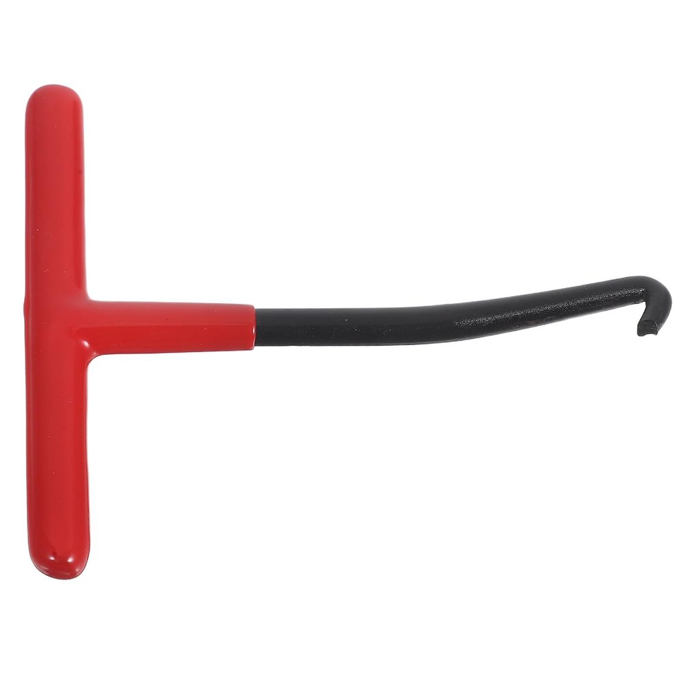 ZUNOXAZ Motorcycle Exhaust Spring Puller Tool T-Handle Tube Spring Removal Tool for Dirt Bike and Motorcycle Maintenance