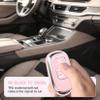 HEKBRYN for Honda Key Fob CoverKey Cover Fit for 2022-2026 Accord Civic CR-V HR-V Pilot Passport Ridgeline, 5 Button TPU Protector Key Fob Case with Keychain Accessories (Silver-Pink) view 3