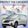 Hail Car Cover for Honda Odyssey (2005-2010),Hail Protector Car Cover Anti-Hail Heavy Duty 5 Layers Thicken Covers Full Exterior Rain Snow Proof(Sliver) frer3 view 4