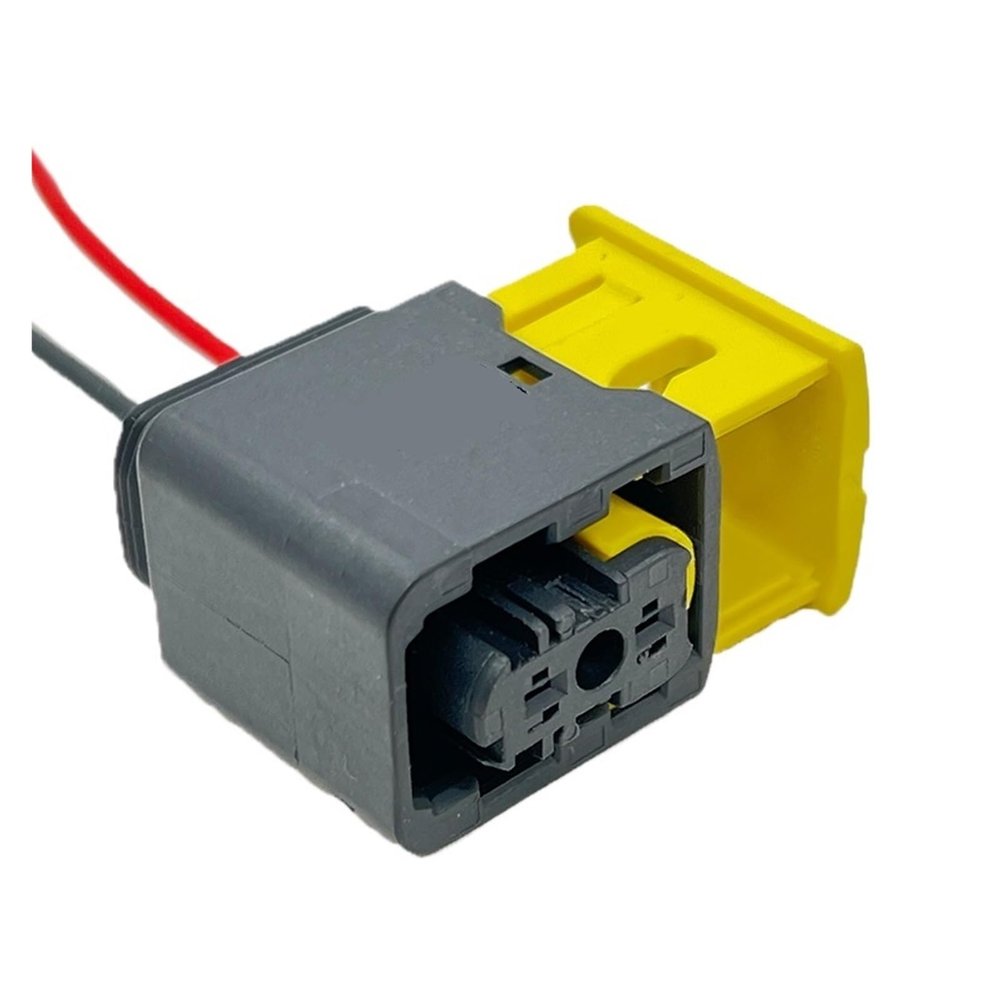 MKKJDZSWD 1 Set 2 Pin Car Housing Wiring Harness Female Electrical Connectors Waterproof 1-1418448-2