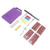 MOTOULAX 28 Piece Tire Repair Kit, Universal Puncture Repair Tools with T Shape Handle and Solid Pliers for Cars Motorcycles ATVs Tractors SUVs RVs view 2