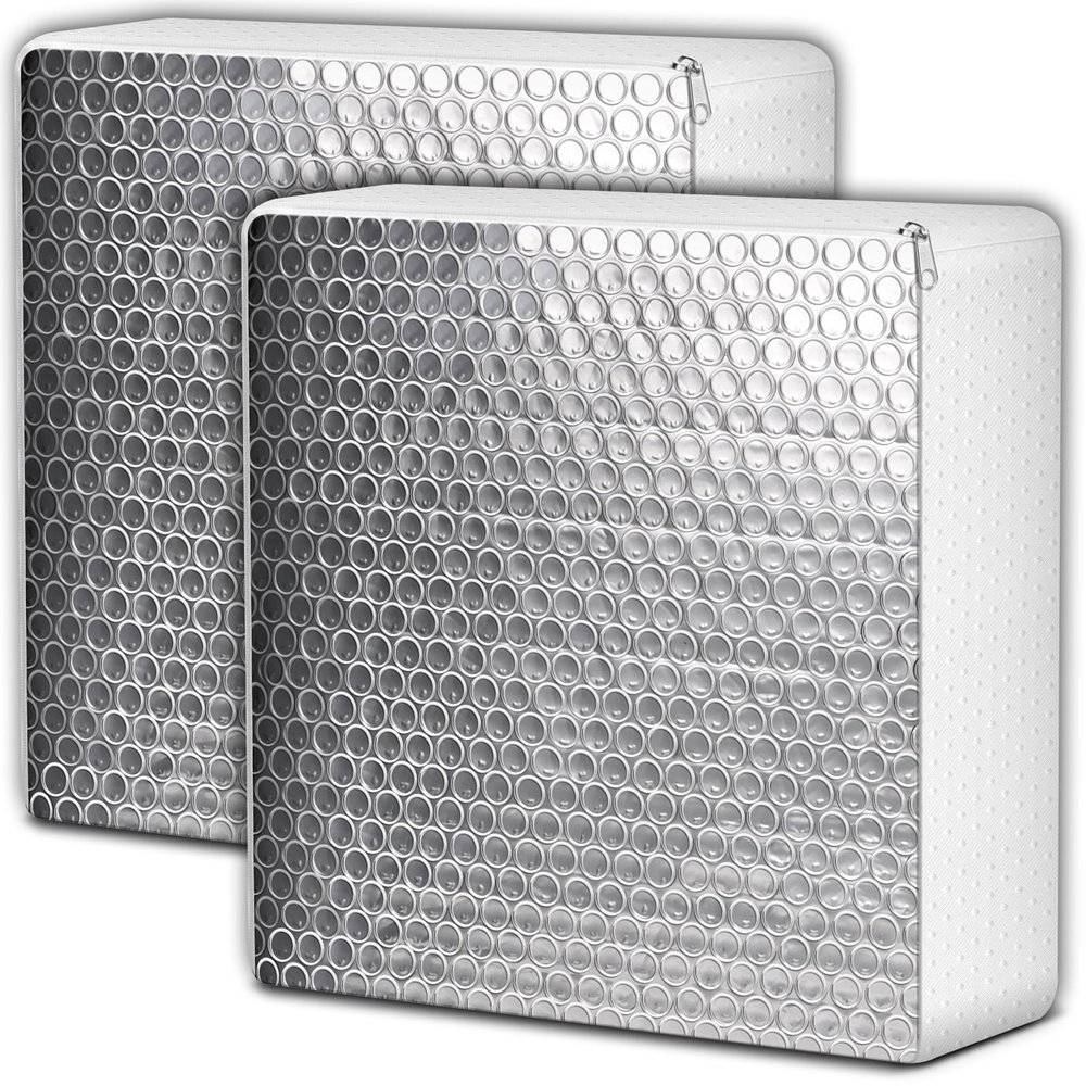2Pack 14x14 RV Vent Insulator and Skylight Cover,RV Skylight Insulator