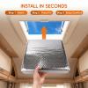2Pack 14x14 RV Vent Insulator and Skylight Cover,RV Skylight Insulator view 3