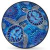 Turtle Blue Animals Abstract Spare Tire Cover Waterproof Dust-Proof Spare Wheel Covers Wheel Tire Storage Cover Universal Fit Camper Trailers RV SUV Truck Travel Trailers Accessories 14" 15" 16" 17" view 1