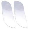 Abaodam Extra Long Frameless Auto Blind Spot Mirror 2pcs Wide Angle Rear View Mirror for Trucks and Cars White view 1