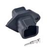 4 Pin Automotive Waterproof Connector Wire Harness Plug DTP06-4S DTP04-4P DTP04-4P-LE07(Lavender) view 1