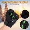PRETYZOOM Motorcycle Riding Gloves Full Finger Anti-Skid Windproof Gloves for Adults Outdoor Cycling Sports Green XL view 4