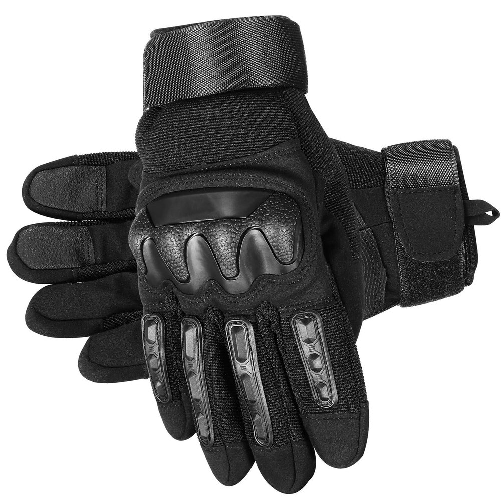 OSOLADY Gloves for Men Full Finger Protective Lightweight Gloves XL Size for Outdoor Shooting Hunting Motorcycling Climbing
