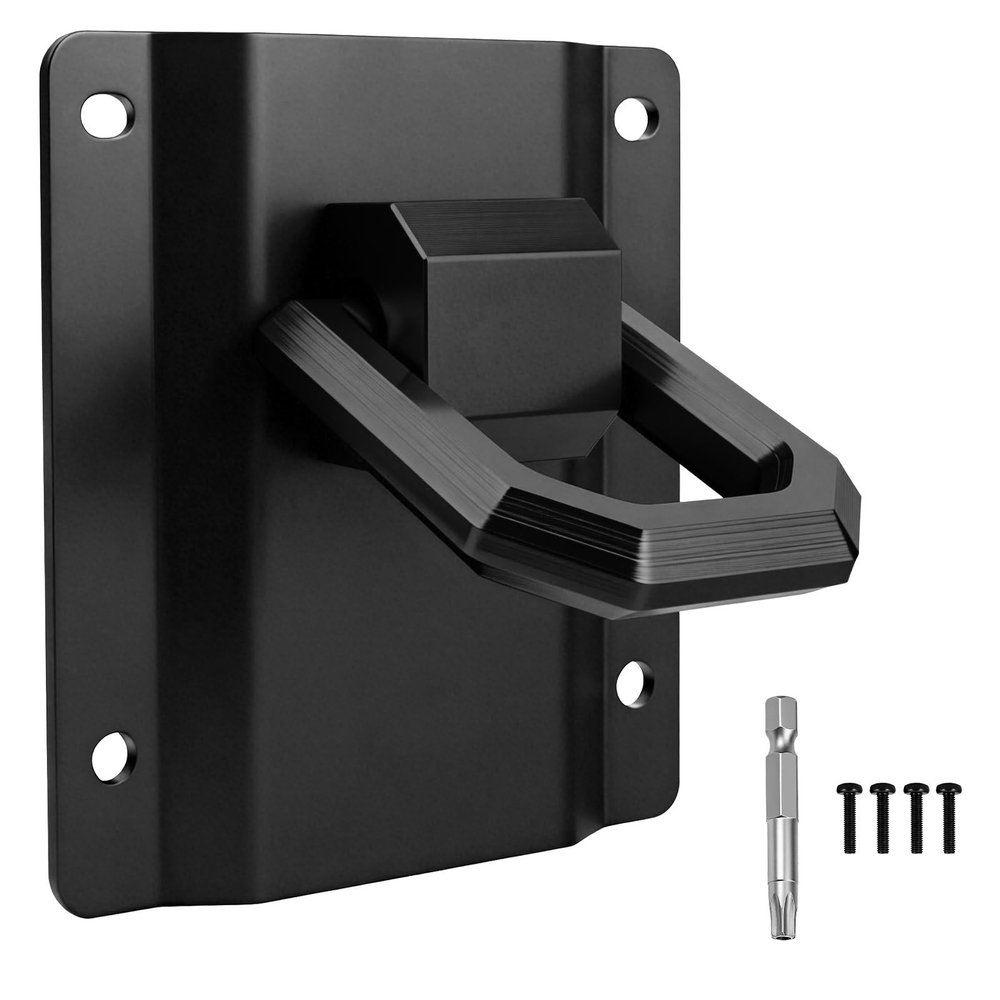 Klutchtech Tie Down Anchors Fit for Ford F150 & Raptor 2015-2026 & F250 F350 F450 F550 2017-2026, Aluminium Truck Bed Tie Downs Car Accessories 1-Pack Replace# FL3Z-99000A64-B & FL3Z-9928408-AB Black