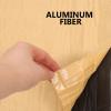 FELTECHELECTR Car Sound Insulation Mat 5mm Aluminum Foil Heat Shield Automotive Hood Sound Deadener Pad 50x100cm for Engine Noise Reduction and Auto Soundproofing view 4