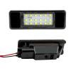 License Number Plate Lights Compatible With Peugeot 508 4D Sedan 2011-2014 508 SW 5D Station Car 2013 2014 607 4D Sedan 2004-2012 License Plate Light Number Lamp view 1