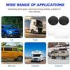 Zerodeko Blind Spot Mirrors 2pcs Frameless Convex Adjustable Side Rear View Car Accessories for Universal Vehicles Wide Angle Safety Driving view 3