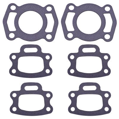 Exhuast Gasket Kit 420950253 420850638,Exhaust Head Pipe & Manifold Gasket Compatible with Sea-Doo GTI GTS GTX Challenger 720 Speedster 650