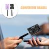 Mobestech 2pcs Telescopic Parking Card Holder Rod Set, Car Payment Cards Grabber Tool with Extendable Reacher, Parking Ticket and Permit Holder for Vehicle Toll Access and Contactless view 3