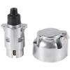Kopinma Trailer Accessories- 7 Pin Trailer Plug 12V Rv Sockets Towbar Towing 7Pin Metal Trailer Connectors view 1