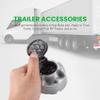 Kopinma Trailer Accessories- 7 Pin Trailer Plug 12V Rv Sockets Towbar Towing 7Pin Metal Trailer Connectors view 3