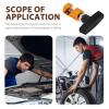 ibasenice Hood Strut Clamp and Lift Support Clamp for Car Engine Cover, Gold Hood Strut Mount Fixed Holder, Compatible with Trunk and Tailgate, Automotive Lift Support Tool for Vehicle view 3