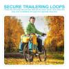 Ipetboom 6pcs Heavy Duty Soft Loop Tie Down Straps 46cm Secure Trailering for Motorcycles Scooters Trailer Fastening view 3