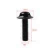 GZYF 50pcs M6*20mm Hex Socket Bolts Motorcycle Windshield Bolts Aluminum Red Universal compatible with many automotive, motorcycles view 3