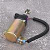 12V Fuel Shut Off Solenoid Valve XHF - 1121 E483310000093, Engine Flameout Solenoid, Fully Sealed No Leak Design with High Temp Coil, Replacement for Foton 483 view 2