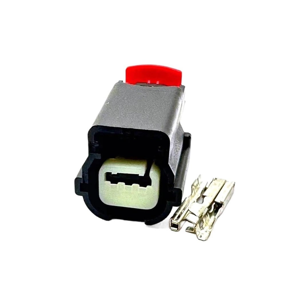 MKKJDZSWD 3 Pin Automotive Rear Bumper Electric Eye Car Reversing Connector 31403-3700 31403-3110(Ivory,1 Set)