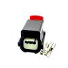 MKKJDZSWD 3 Pin Automotive Rear Bumper Electric Eye Car Reversing Connector 31403-3700 31403-3110(Ivory,1 Set) view 1