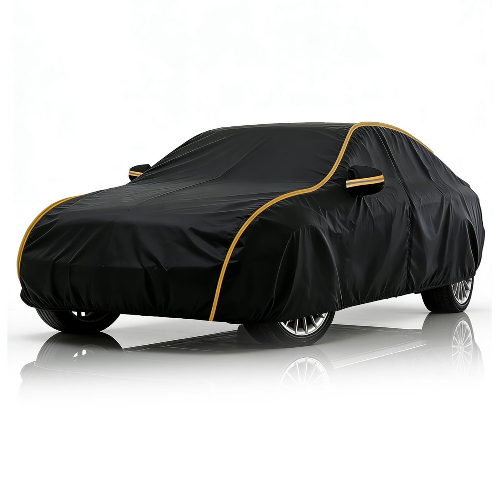 Car Cover Waterproof for Volkswagen Transporter T7 Van SWB 2025,Weatherproof Custom Full Exterior Covers All Weather,Car Tarp for Wind Dust Sun Protection with Zipper Door Windproof Bands
