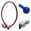 ELEOUTI Braided 60cm Motorcycle Brake Hose Stainless Steel 90 Bend Red Oil Line for Atv Dirtbike Scooter Hydraulic Clutch Tubing view 4