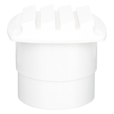 BESTYASH White Nylon Square Marine Vent Cover 84x84x75mm Exhaust Vent for Boat, Yacht, Rv Exterior Wall Ventilation Accessory