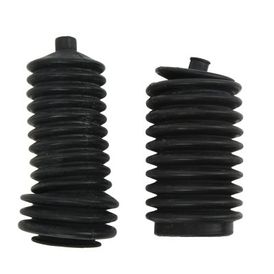 Steering Rack Boots Rubber Pinion Bellow Boots Pair, Front Left and Right for 400 500 570 700 800 900 - Durable Rubber Material, Dirt and Water Protection, Replacement Set