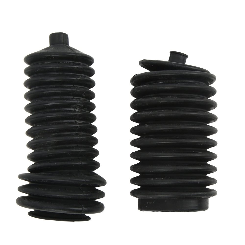 Steering Rack Boots Rubber Pinion Bellow Boots Pair, Front Left and Right for 400 500 570 700 800 900 - Durable Rubber Material, Dirt and Water Protection, Replacement Set