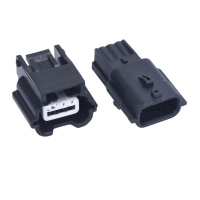 3 Pin Auto Waterproof Connector Camshaft Crankshaft Position Sensor Plug 7283-8852-30 7282-8852-30 90980-38852(Female male with Pin)
