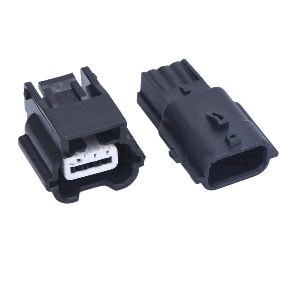 3 Pin Auto Waterproof Connector Camshaft Crankshaft Position Sensor Plug 7283-8852-30 7282-8852-30 90980-38852(Female male with Pin)