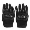 Kichvoe Motorcycle Riding Gloves Black M Size, Breathable Anti-Slip Protective Gloves for Men and Women, Four-Season Outdoor Cycling and Touring Use view 1