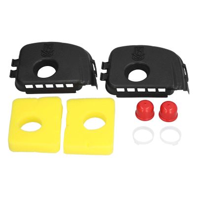 595660 Air Cleaner Cover Replacement, Air Filter Cover Kit for 08P500 09P600 09P700 Engines, ABS Housing with Sponge and Fixed Rings for Engine Air Filter Protection