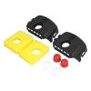 595660 Air Cleaner Cover Replacement, Air Filter Cover Kit for 08P500 09P600 09P700 Engines, ABS Housing with Sponge and Fixed Rings for Engine Air Filter Protection view 2