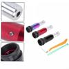 Aluminum Automatic Transmission Gear Shift Knob Adapter, Car Shifter Head Converter With Tool Kit For Smooth Shifting, Red(Black) view 2