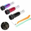 Aluminum Automatic Transmission Gear Shift Knob Adapter, Car Shifter Head Converter With Tool Kit For Smooth Shifting, Red(Black) view 3