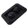 Dpofirs RV Municipal Water Inlet Hatch | Gravity Fed Fill Dish with Double Inlet and Check Valve for Trailer Boat (Black) view 2