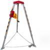 Heavy-Duty Tripod Kit with 1800LBS Self-Locking Winch - Foldable Manhole Entry & Rescue Equipment for Confined Spaces, Safe Access & Emergency Operations view 1