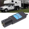 Yobadam 7 Pin to 4 Pin Trailer Adapter, 2 in 1 Design Adapter, Built in Light Tester with Compact, Durable Design, Ideal for RV, Truck, Trailer Connector, Secure Electrical view 2